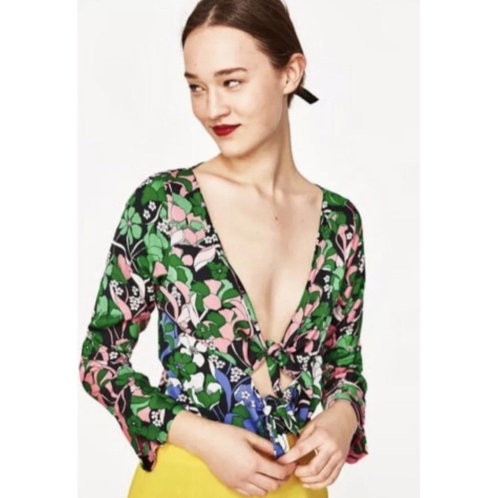 Zara Floral Bodysuit